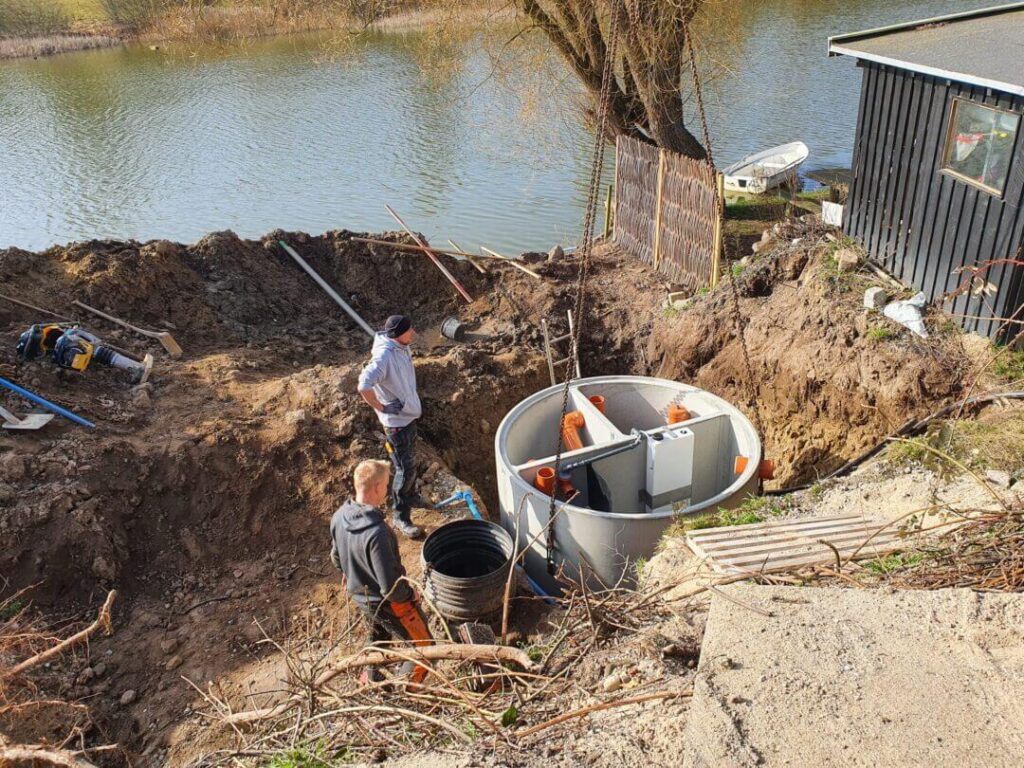 Installation til swimmingpool